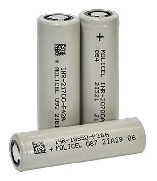 Molicel battery cells